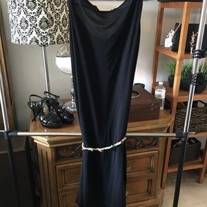 Black t shirt dress